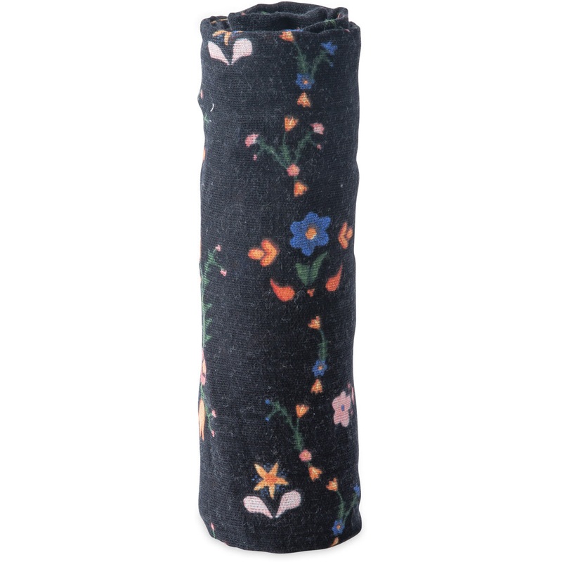 Little Unicorn Cotton Muslin Swaddle – Floral Stitch