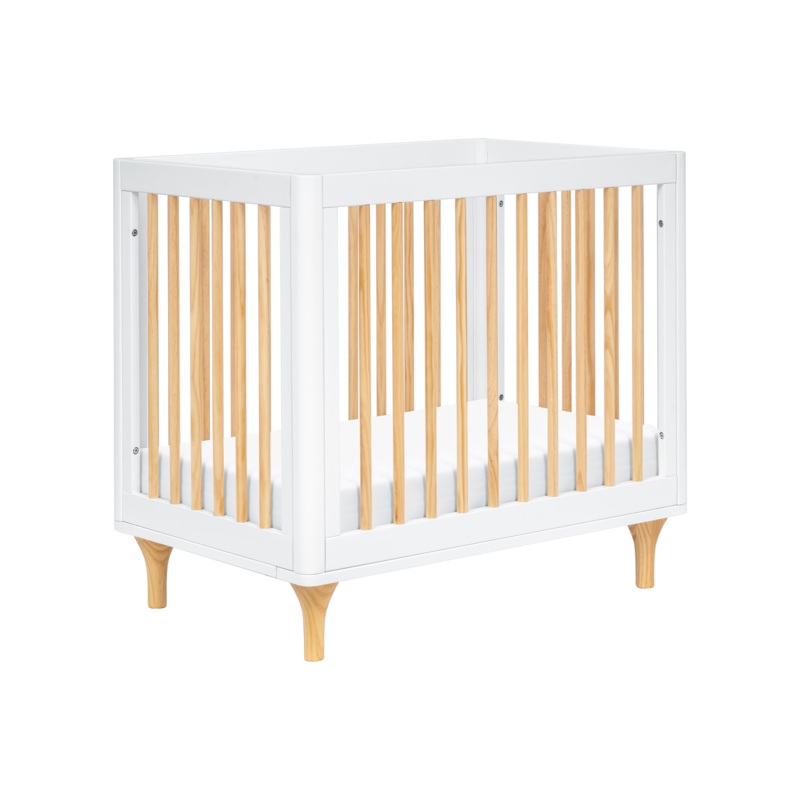 Lolly 4-in-1 Convertible Mini Crib with Toddler Conversion Kit