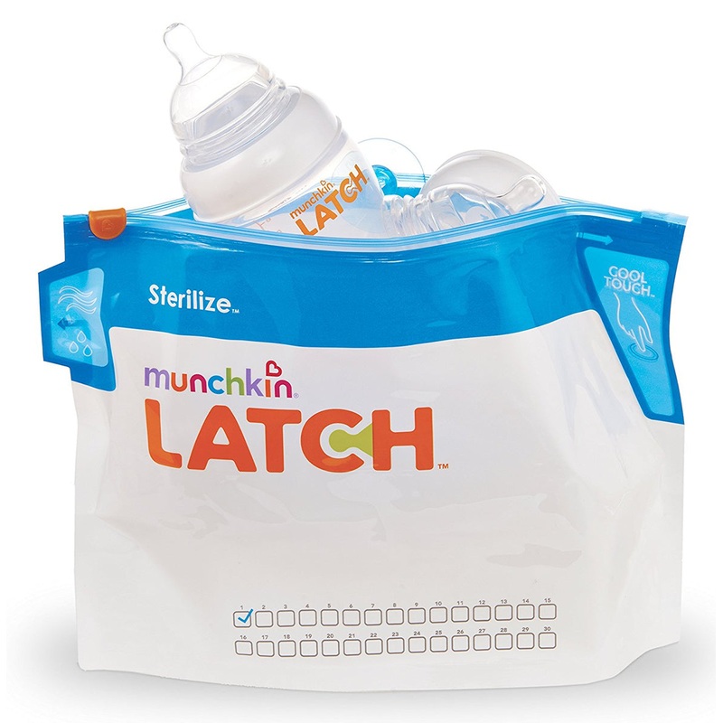 Munchkin LATCH Sterilize Bags – 6 Pack