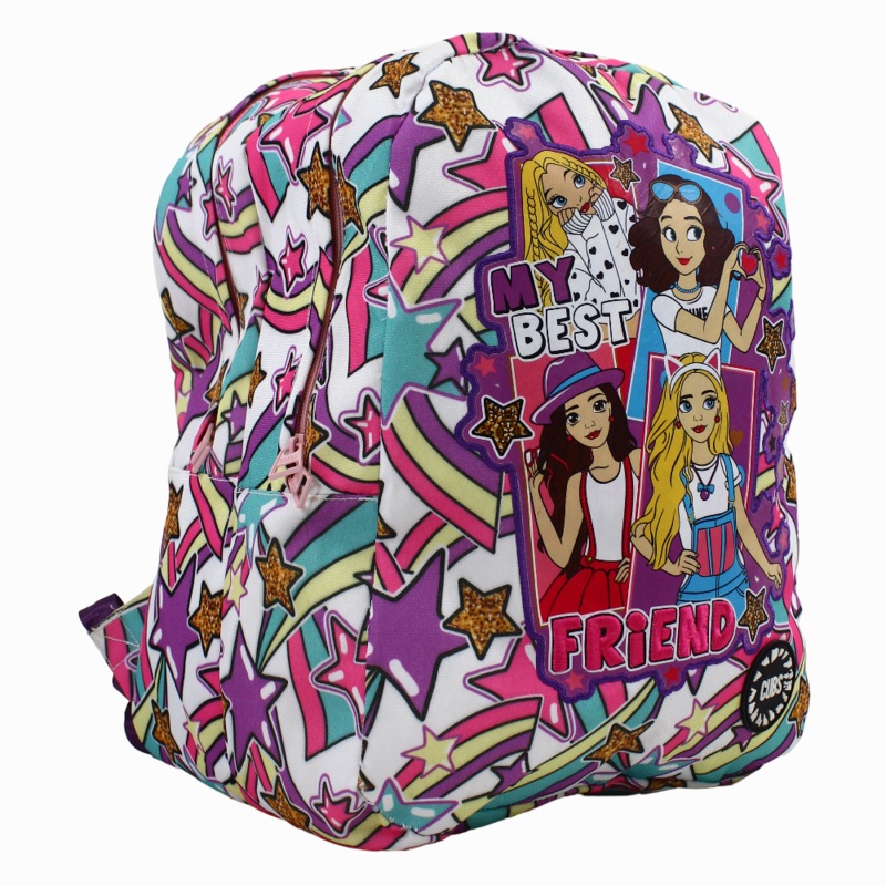 My Best Friend Backpack Big & Basic  Purple