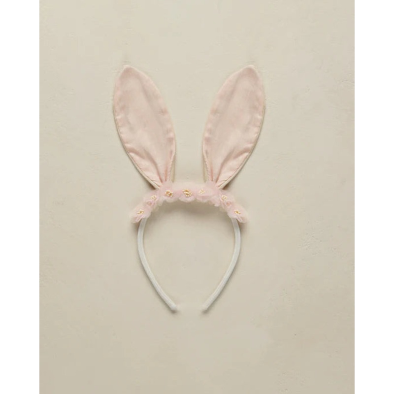 Noralee Bunny Headband – Blush