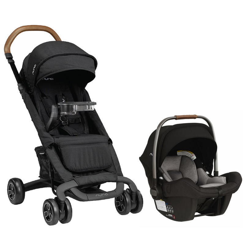 Nuna PEPP Next + PIPA Lite Travel System Bundle – Caviar/Caviar