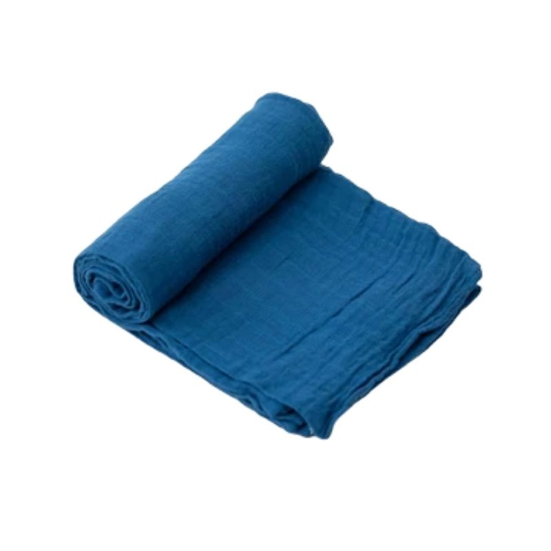 Cotton Muslin Swaddle – Solid Colours
