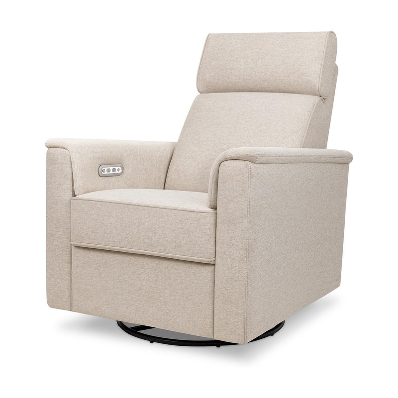 Namesake Willa Plus Electric Glider Recliner w/ Electric Headrest – Performance Beach Eco-Weave