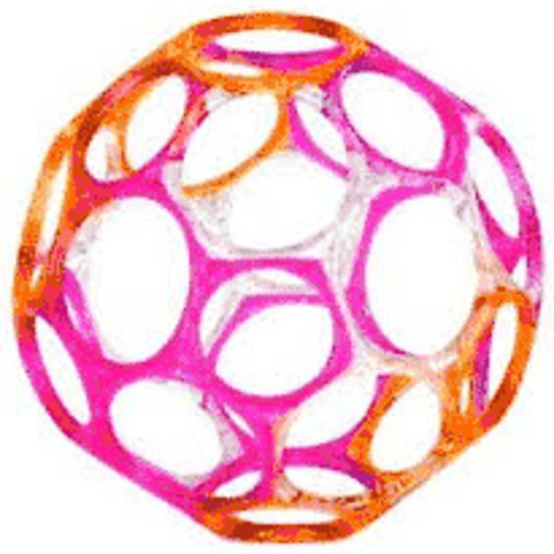 Oball Jellies – Clear/Pink/Orange