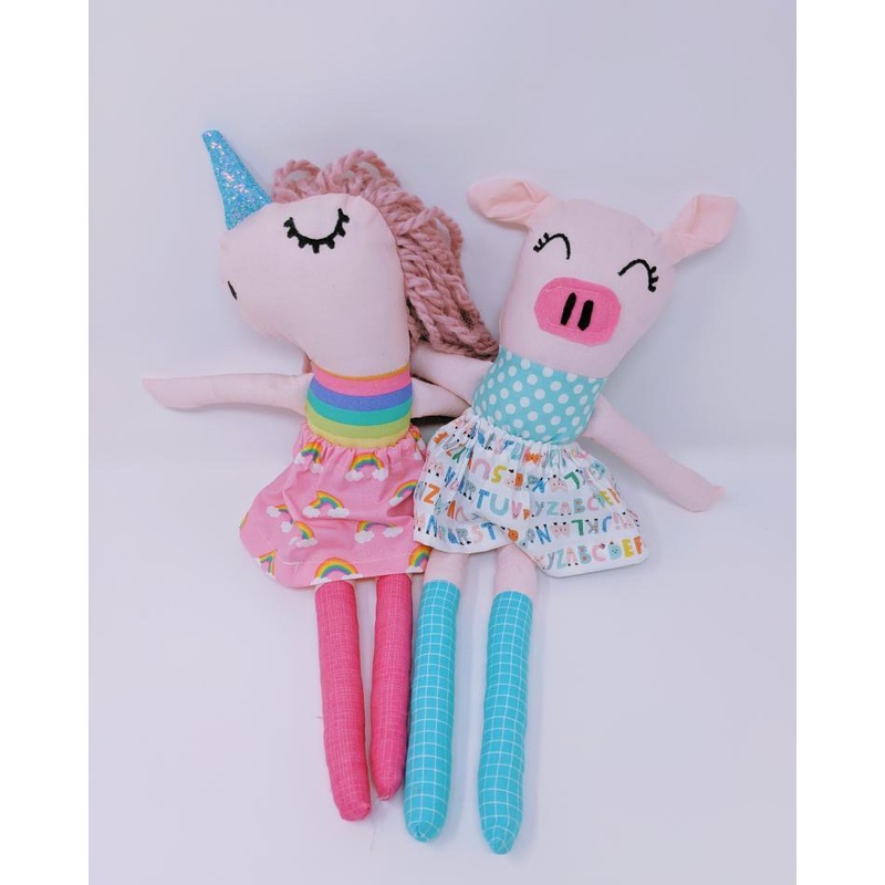 Pops of Whimsy Doll – Pig