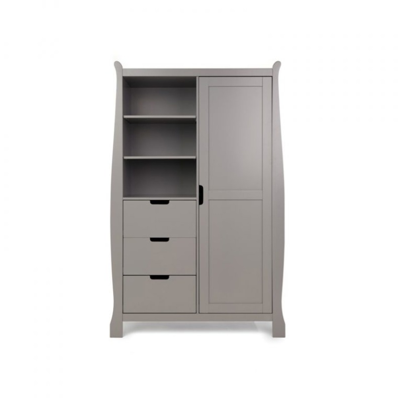 Obaby Stamford Double Wardrobe – TAUPE GREY
