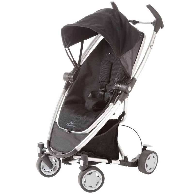 Quinny Zapp Xtra Folding Seat Compact Stroller – Rocking Black