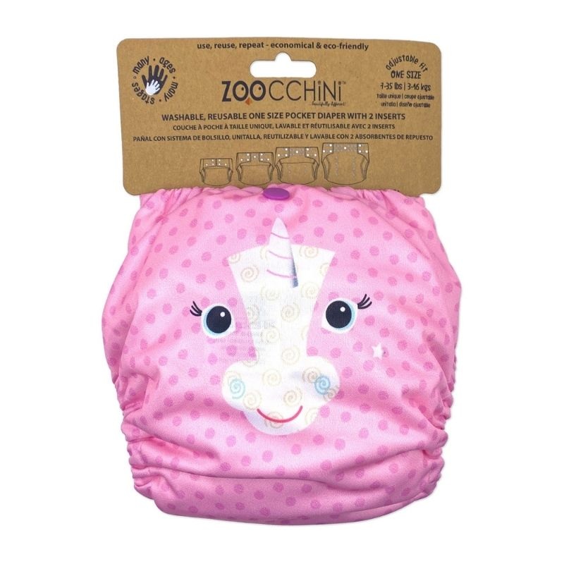 Reusable Pocket Diaper with Inserts