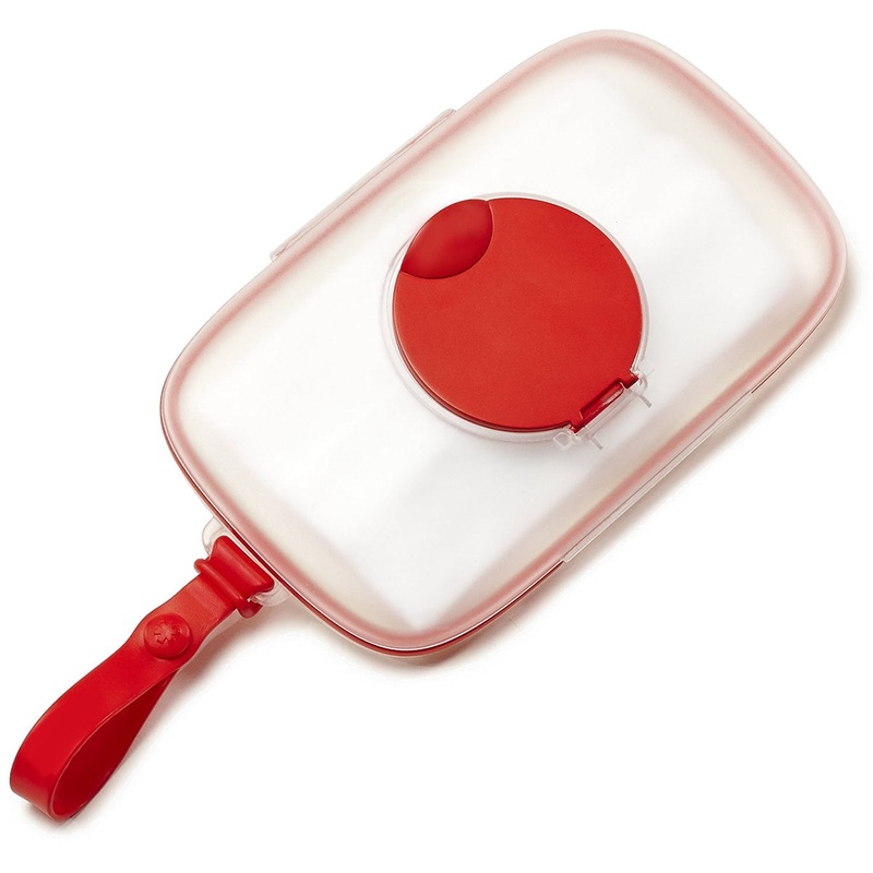 Skip Hop Grab & Go Snug Seal Wipes Case – Red