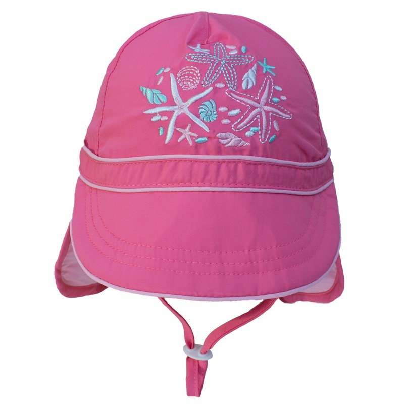 UV Flap Hat – Pink Lemonade