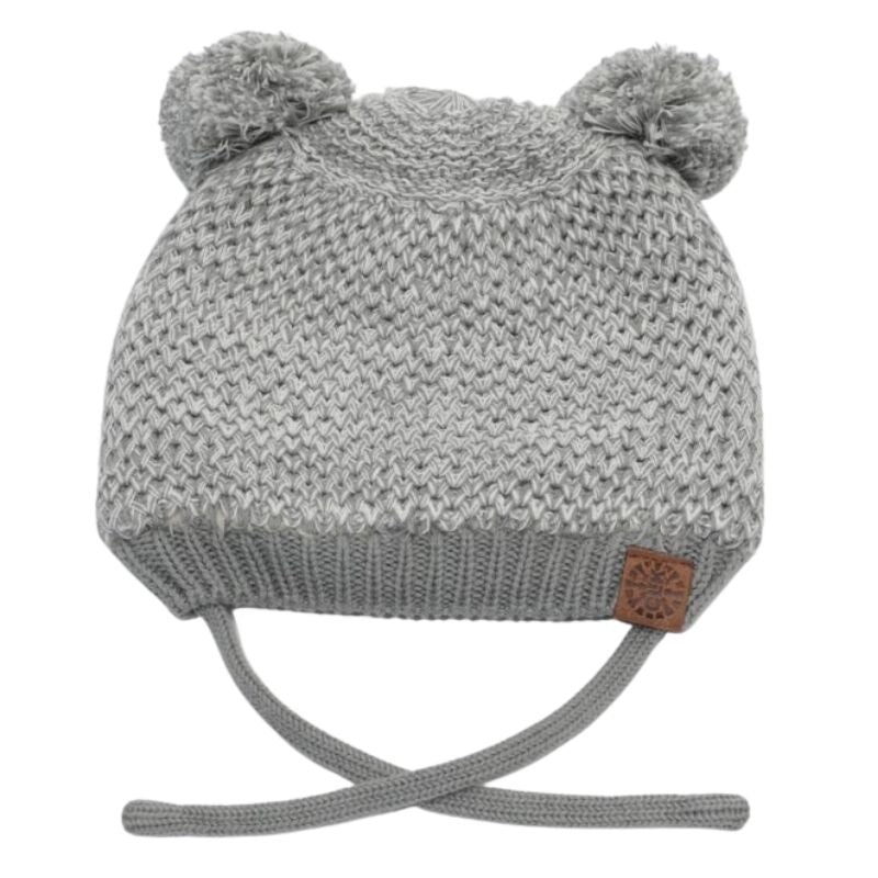 Cotton Knit PomPom Hat