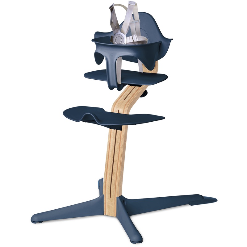 Nomi Highchair – Navy  /  White Oak