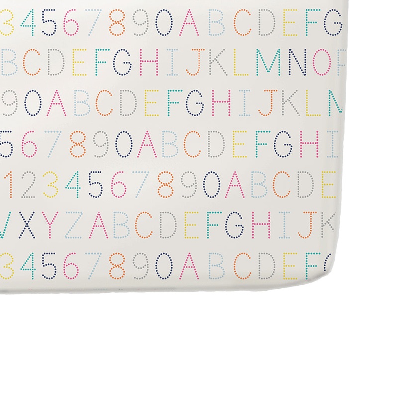 Petit Pehr Crib Sheet – Alphabet