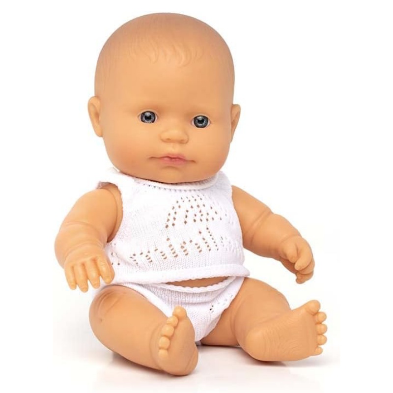 Baby Doll Caucasian Boy – 8.25″