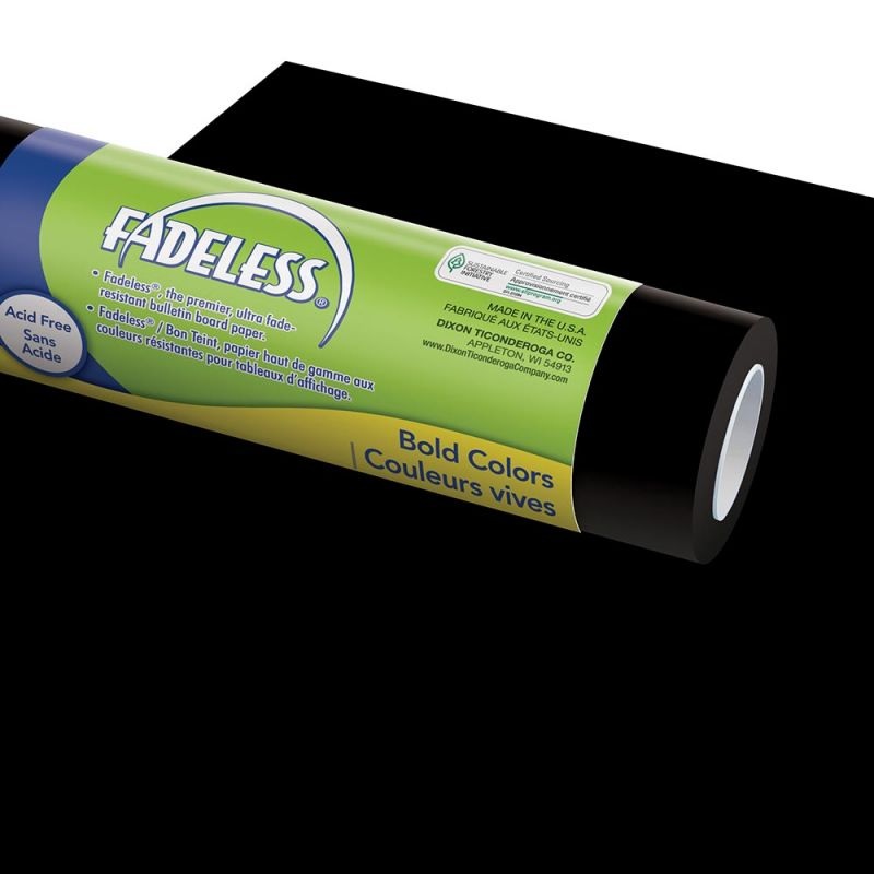 Fadeless Bulletin Board Paper Rolls (Solid Colors)