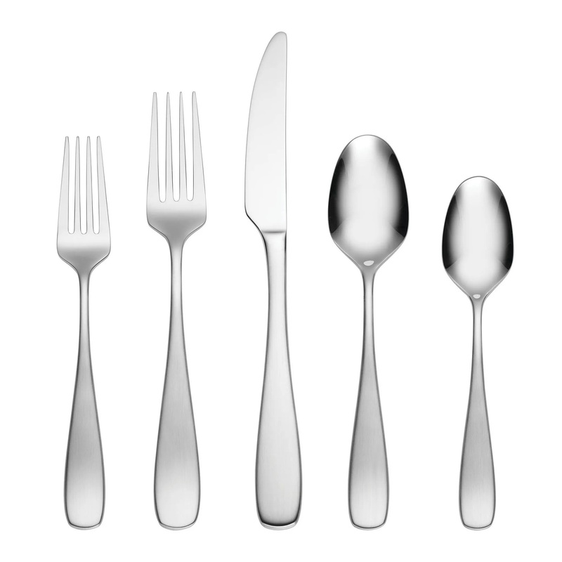 20pc Ainsley Stainless Steel Flatware Set, Service for 4 (See Description)