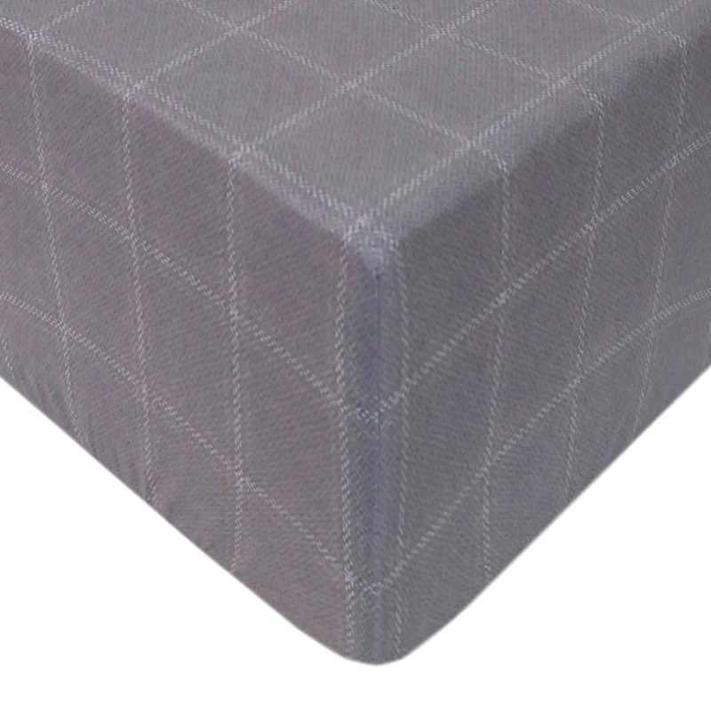 Copper Pearl Premium  Knit Fitted Crib Sheet | Dakota