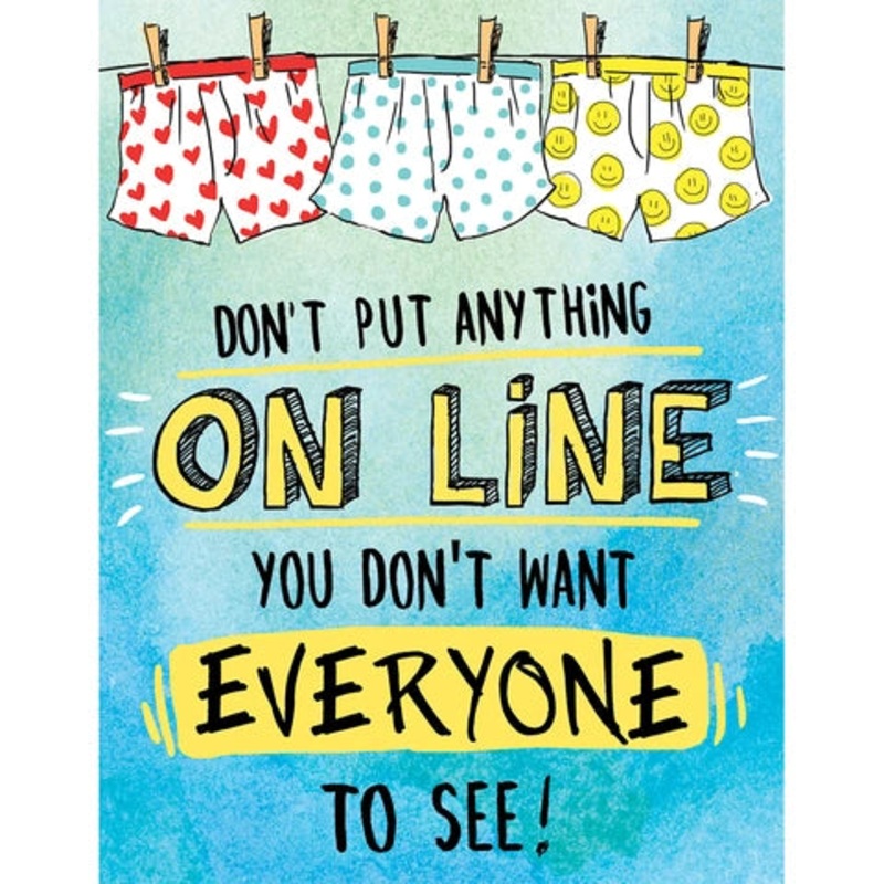 Don’t Put Anything On-Line Poster