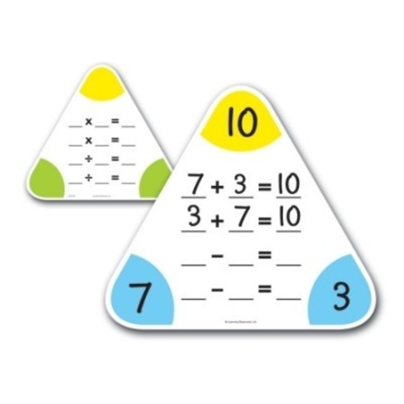 Write & Wipe Fact Family Boards