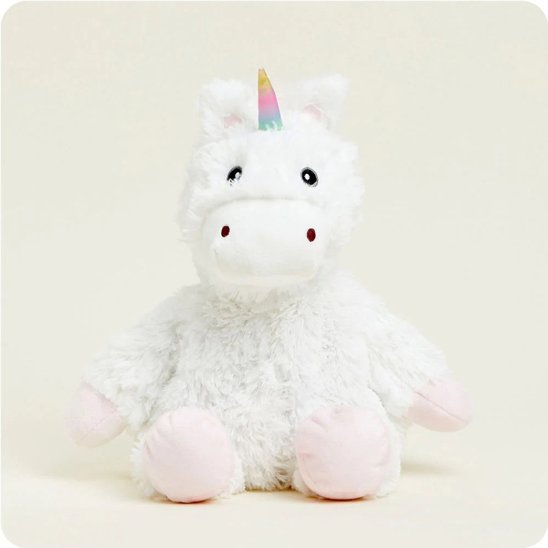 Warmies White Unicorn (13″)