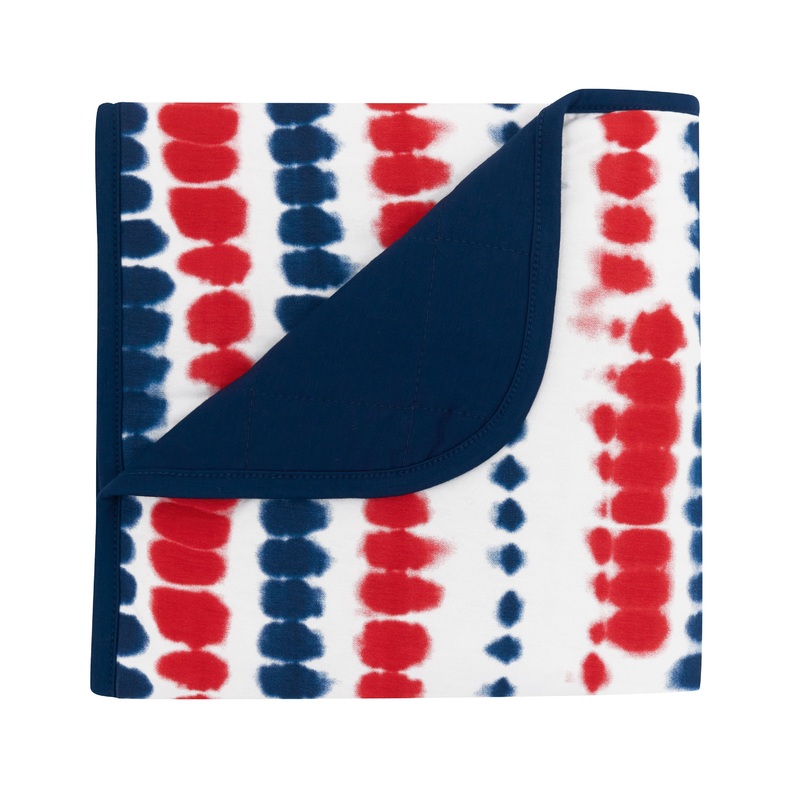 Baby Blanket in Liberty Rip Tide 1.0