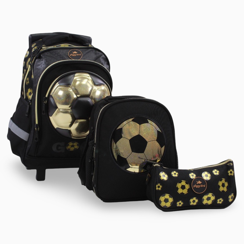 Golden Soccer Ball School Set  15 Inches