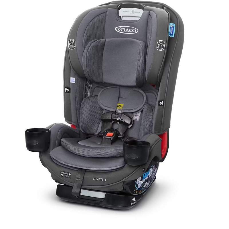 Graco SlimFit3 LX 3-in-1 Convertible Car Seat – Kunningham