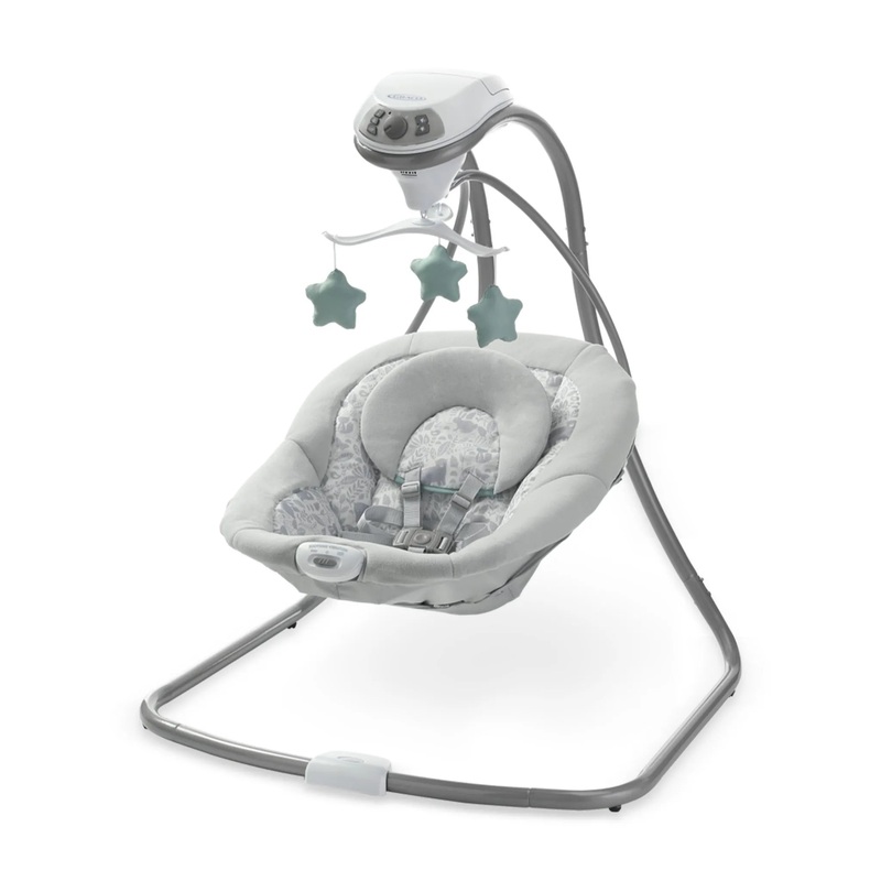 Simple Sway Baby Swing – Gray