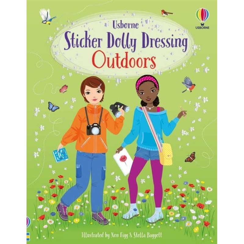 Sticker Dolly Dressing Outdoors: Fiona Watt