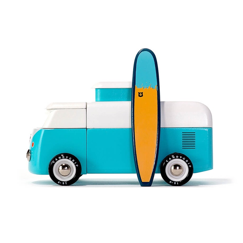 VW Beach Bus Ocean