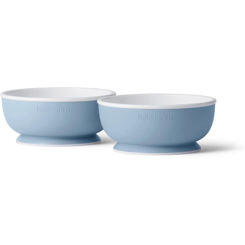 Baby Bowl Set, 2-Pack – Powder Blue