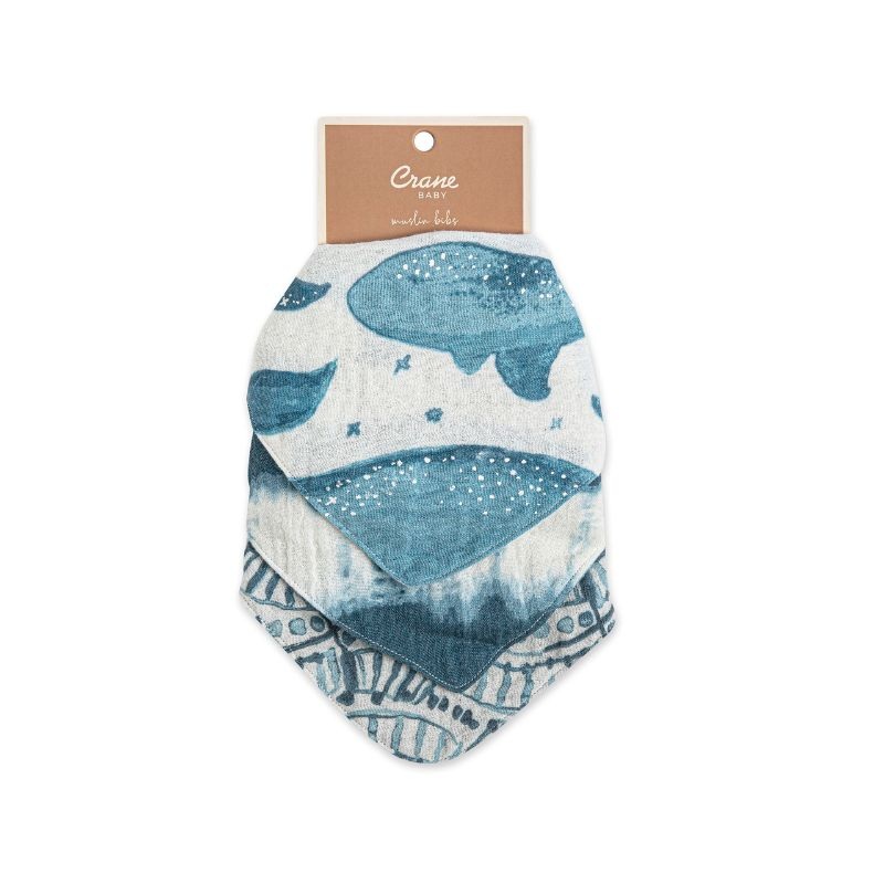 Muslin Bib Set – 3 Pack
