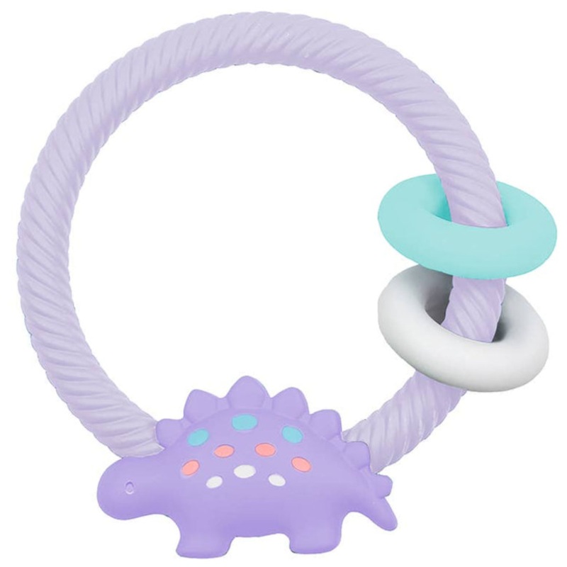 Itzy Ritzy Ritzy Rattle Silicone Teether Rattles