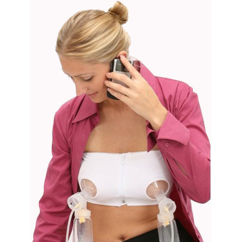 Medela Easy Expression Bustier (White) – Large