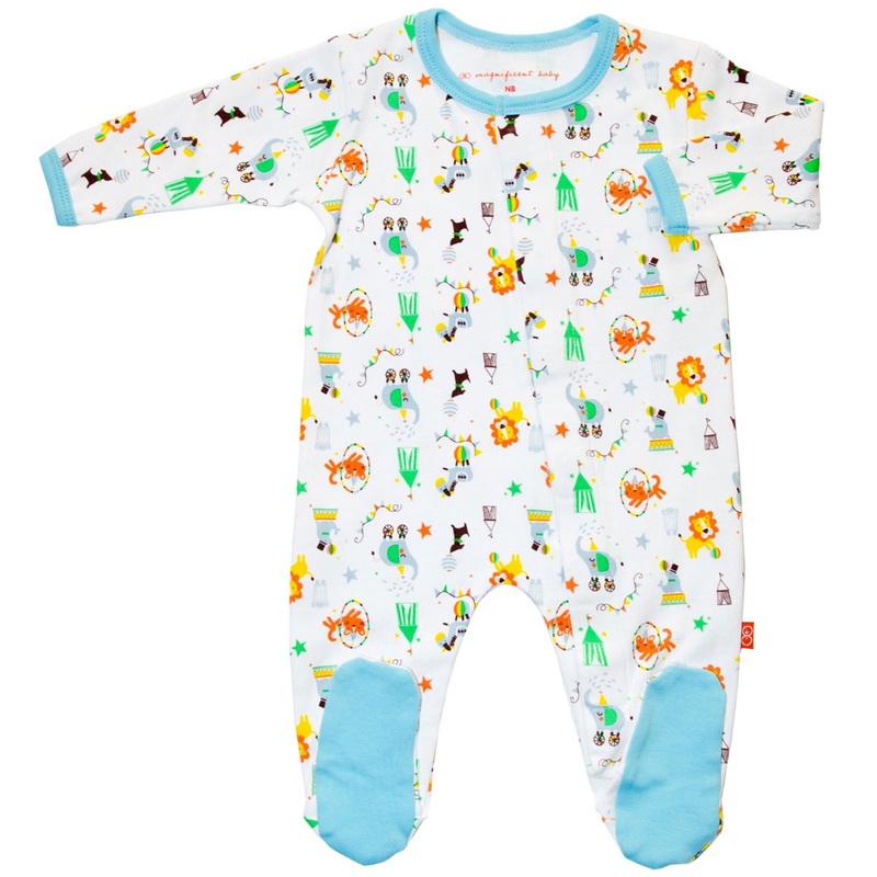 Magnificent Baby Boy’s Circus Footie – Newborn