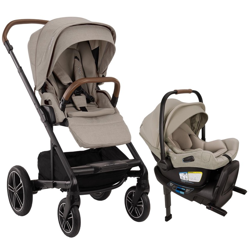 Nuna MIXX Next with Magnetic Buckle + PIPA Aire RX Travel System Bundle (One Box) – Hazelwood
