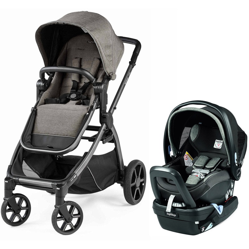 Peg Perego YPSI + Primo Viaggio 4-35 Nido Travel System Bundle – City Grey / Atmosphere