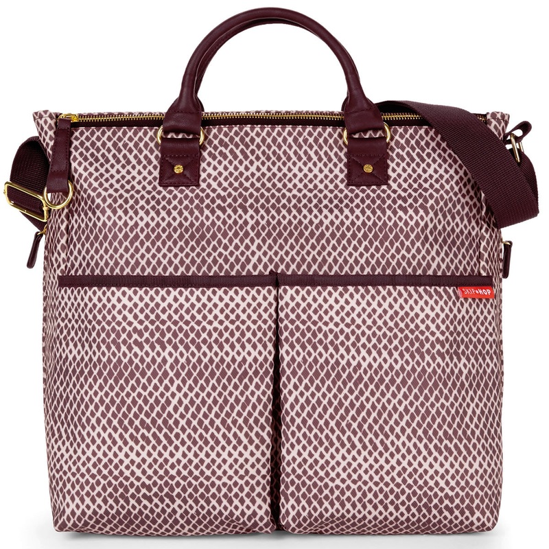 Skip Hop Duo Special Edition Diaper Bag – Plum Sketch