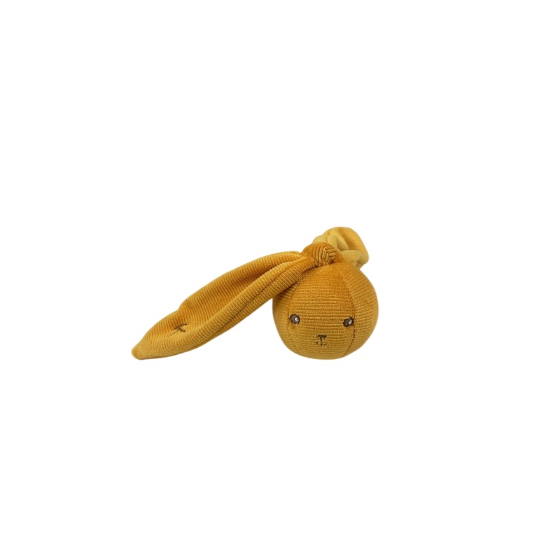 Kaloo Rabbit Rattle Ball, Ochre