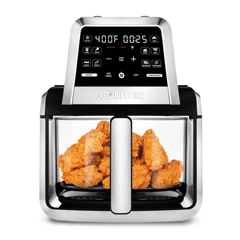7-Qt. Fry N Fold Digital Air Fryer with 10 Presets & Guided Cooking (See Description)