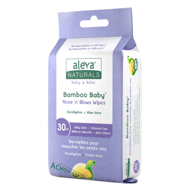 Bamboo Baby Nose ‘n’ Blows Wipes