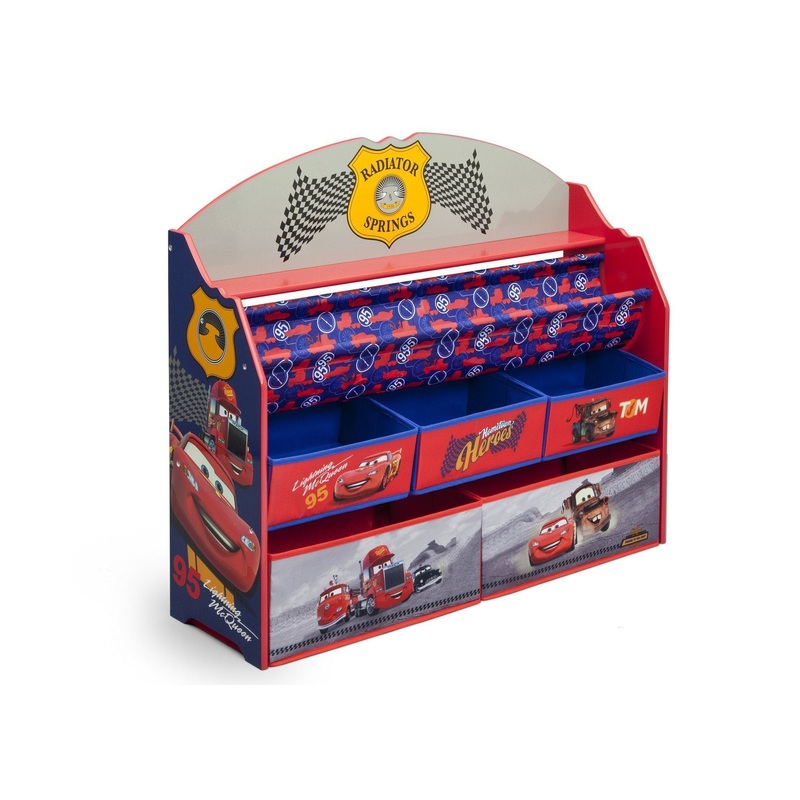 Cars Deluxe Book & Toy Organizer
