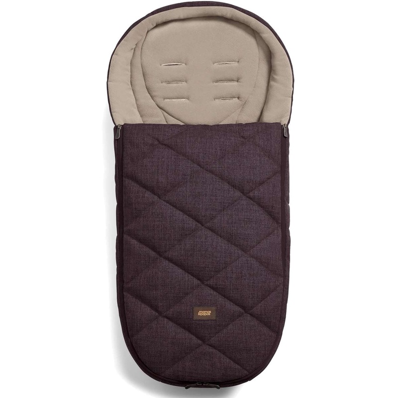Mamas & Papas Cold Weather Plus Footmuff – Plum