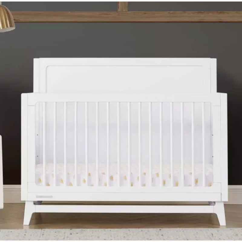 Spencer 6-in-1 Convertible Crib- Bianca White (See Description)