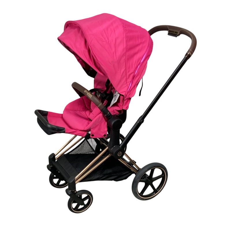 Cybex PRIAM Stroller, 2020, Rose Gold, Fancy Pink