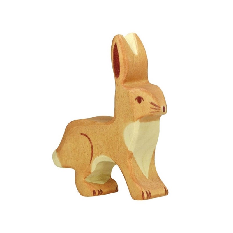 Holztiger Wooden Animal Hare Upright Ears
