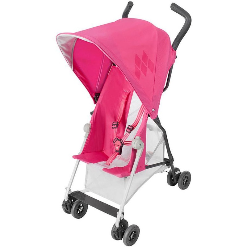 Maclaren Mark II Umbrella Stroller – Carmine Rose