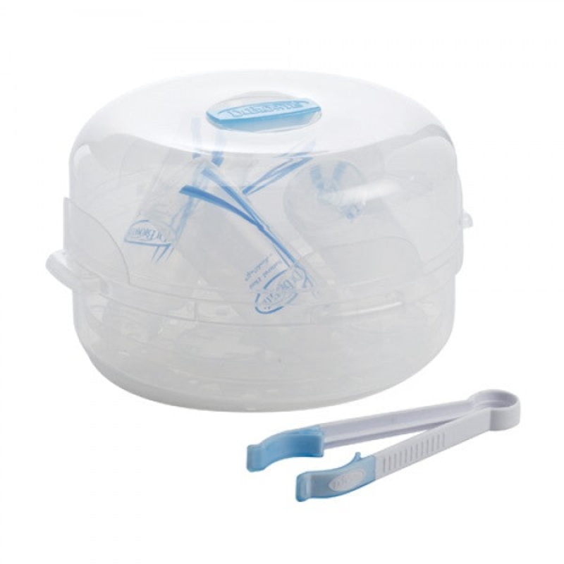 Microwave Steam Sterilizer w/ Tongs