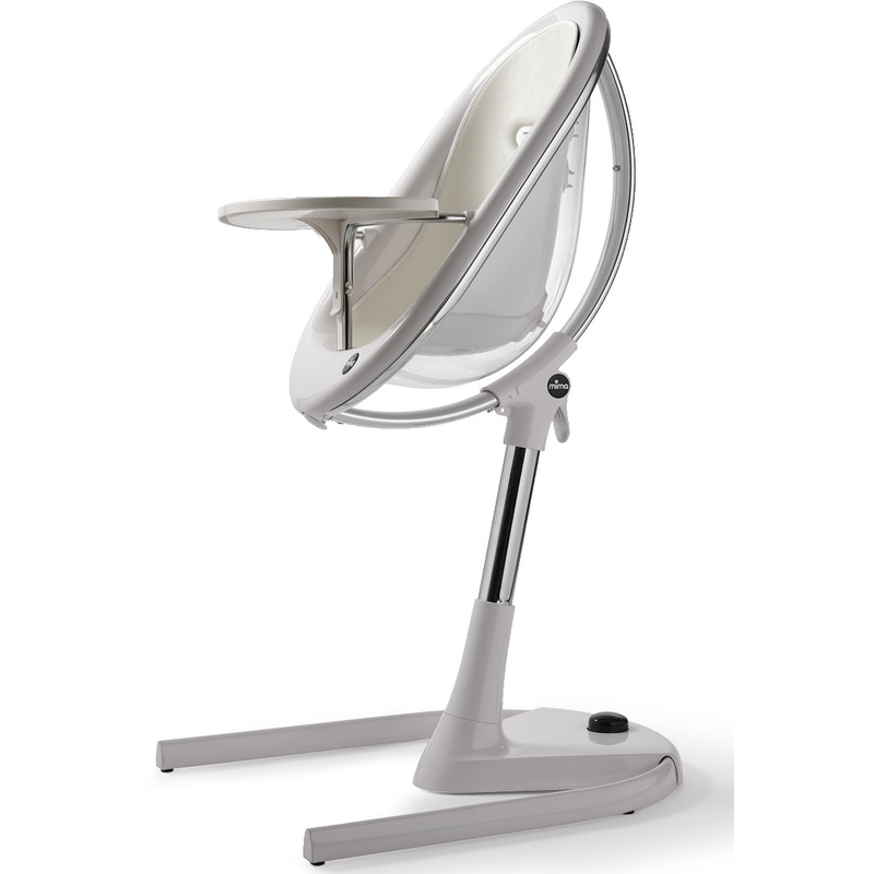 Mima Moon 3-in-1 High Chair – Crystal/White